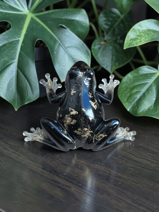 Grenouille en résine époxy